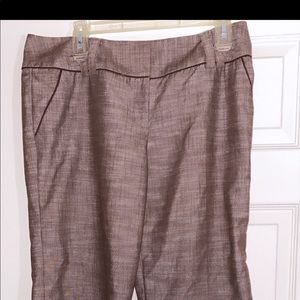 Brown dress pants